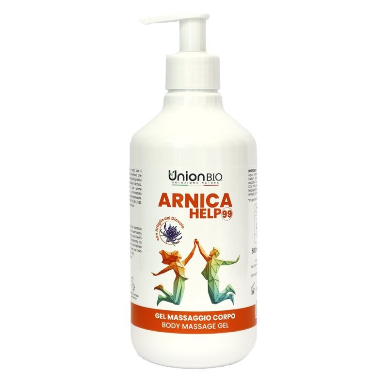 Union Bio Help99 500ml Arnica e Artiglio gel massaggio corpo lenitivo