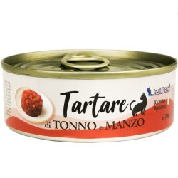 UniPro Tartare di Tonno e Manzo 75g umido gatto