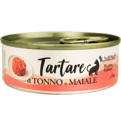 UniPro Tartare di Tonno e Maiale 75g umido gatto