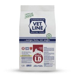 Vet Line Adulti Formula LD Bufalo 12kg crocchette cane