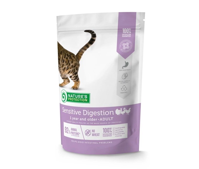 Nature's Protection Sensitive Digestion 400g crocchette gatto
