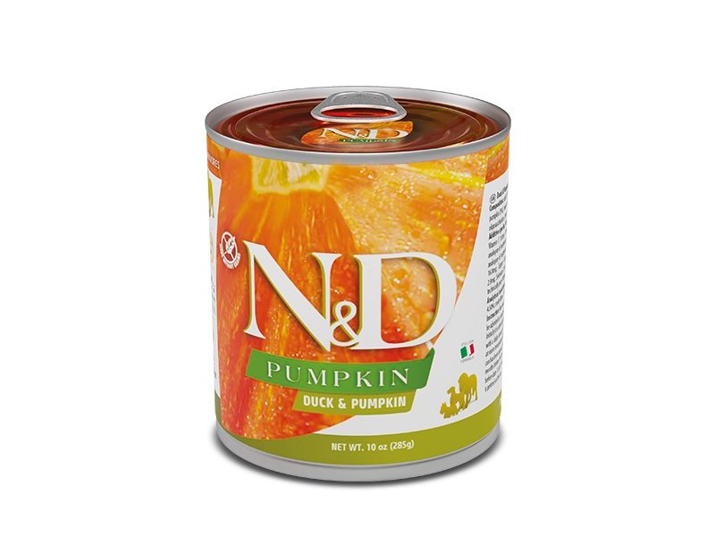 N&D Pumpkin Anatra e Zucca 285g umido cane