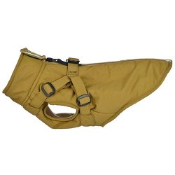 51DN Rain Harness Coat Mustard impermeabile per cani