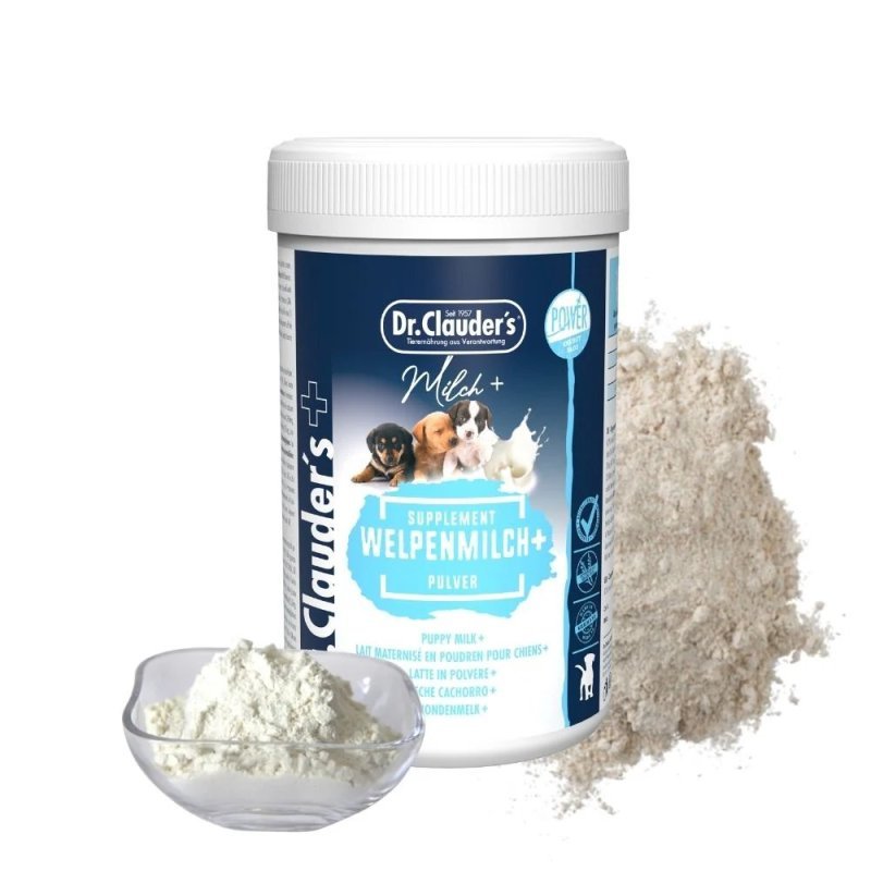Dr. Clauder's Welpenmilch Plus 450g latte in polvere per cuccioli