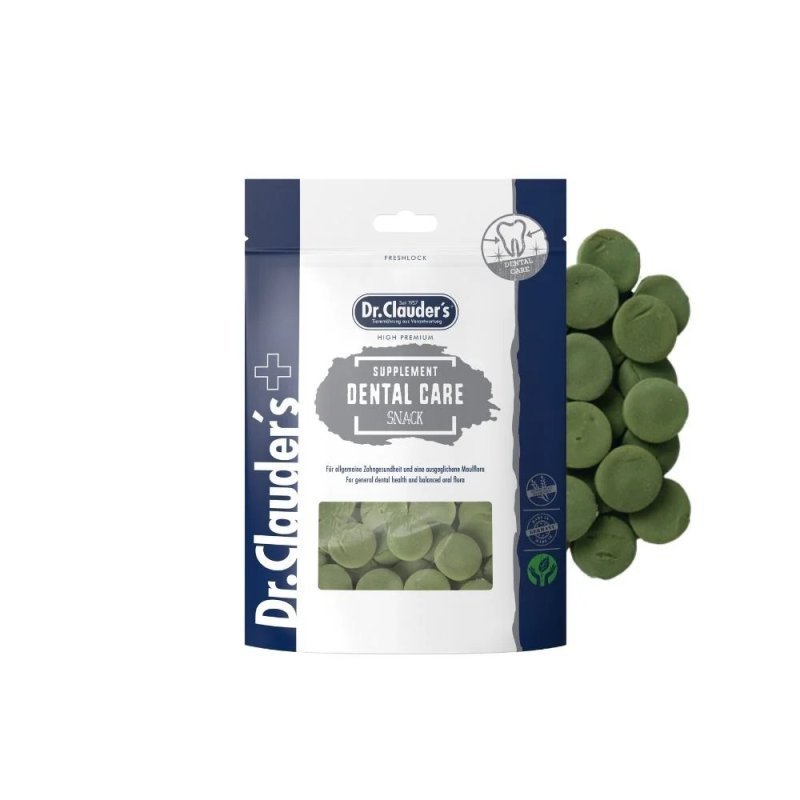 Dr. Clauder's Supplement Snack Dental Care 150g integratore snack per cani e gatti