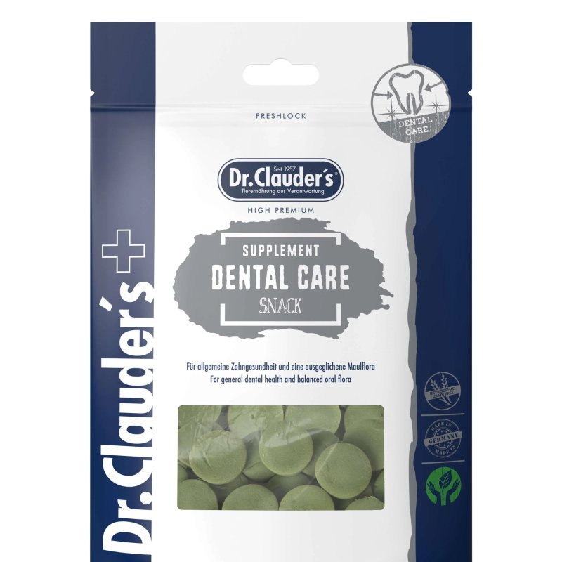 Dr. Clauder's Supplement Snack Dental Care 150g integratore snack per cani e gatti