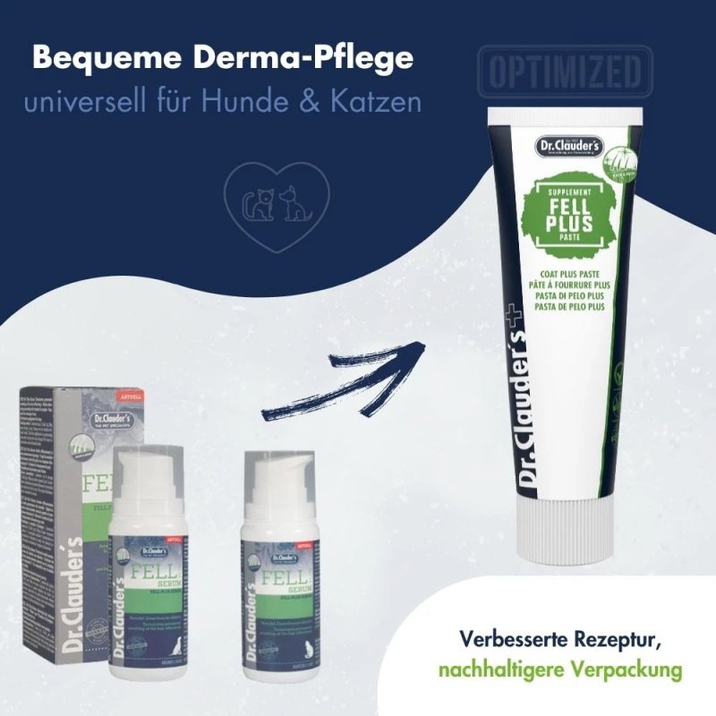 Dr. Clauder's Fell Plus Paste 100ml per cani e gatti