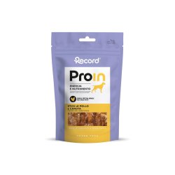 Record ProIn Stick di Pollo e Carota 75g snack per cani