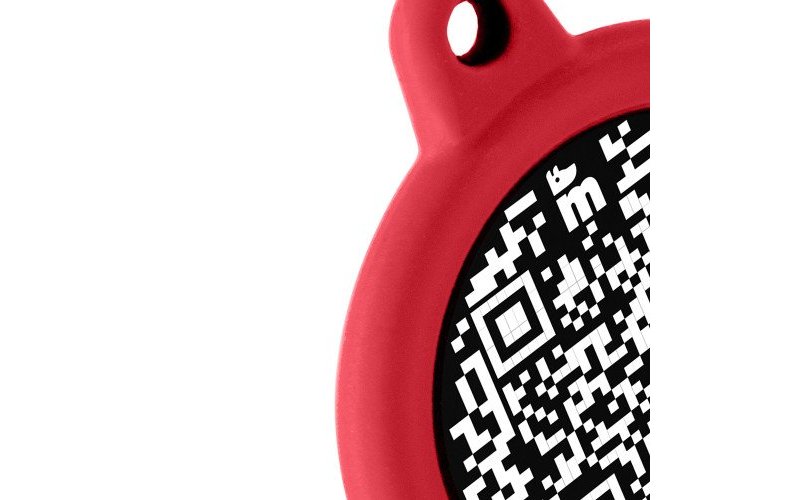 Medaglietta Hushtag Plus QR Code Cerchio Piccolo