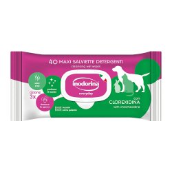 Inodorina Salviette detergenti EveryDay alla Clorexidina 40pz