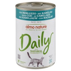 Almo Nature Daily Menu con Merluzzo 400g umido gatto