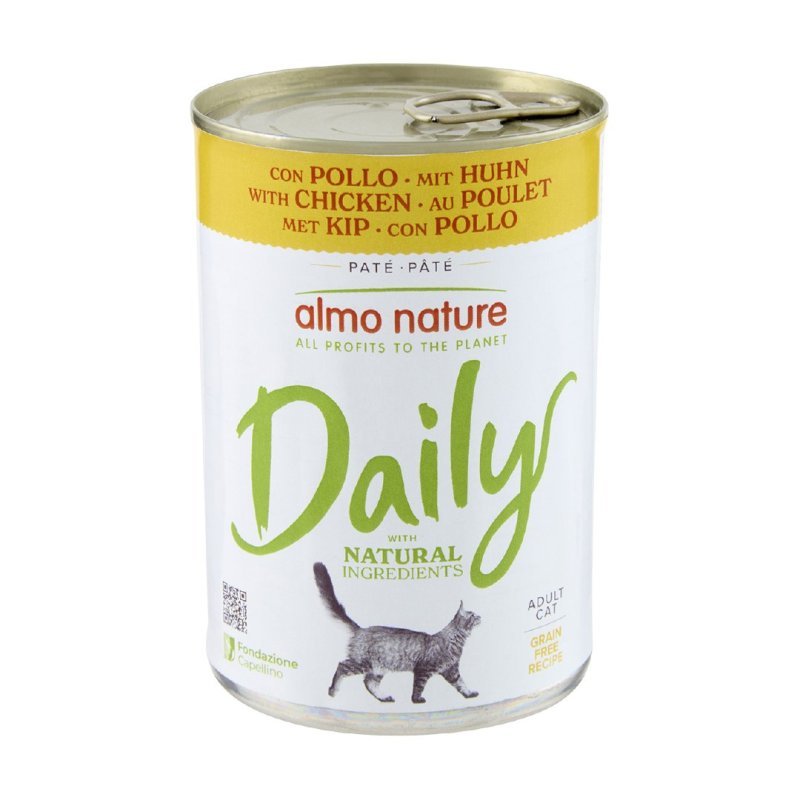 Almo Nature Daily Menu con Pollo 400g umido gatto