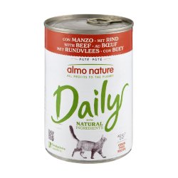 Almo Nature Daily Menu con Manzo 400g umido gatto