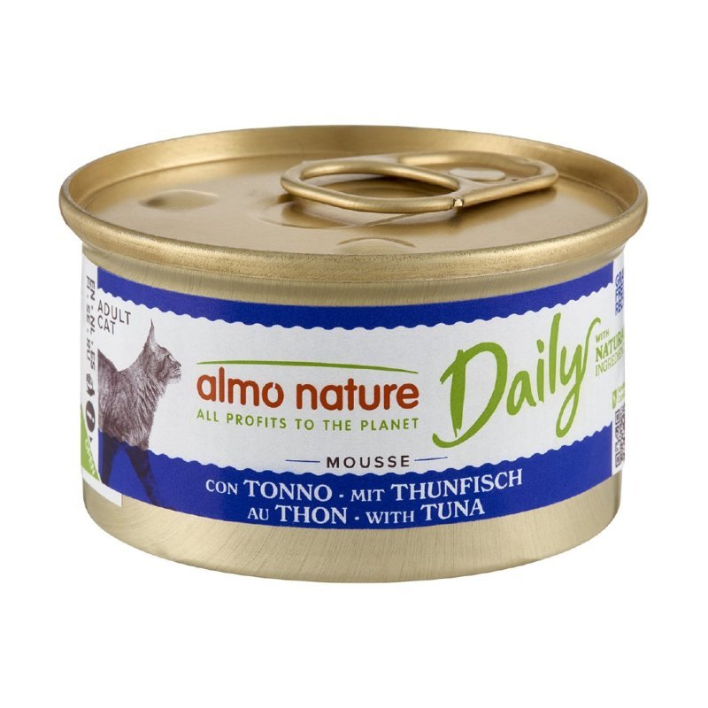 Almo Nature Daily Menù Mousse con Tonno 85g umido gatto