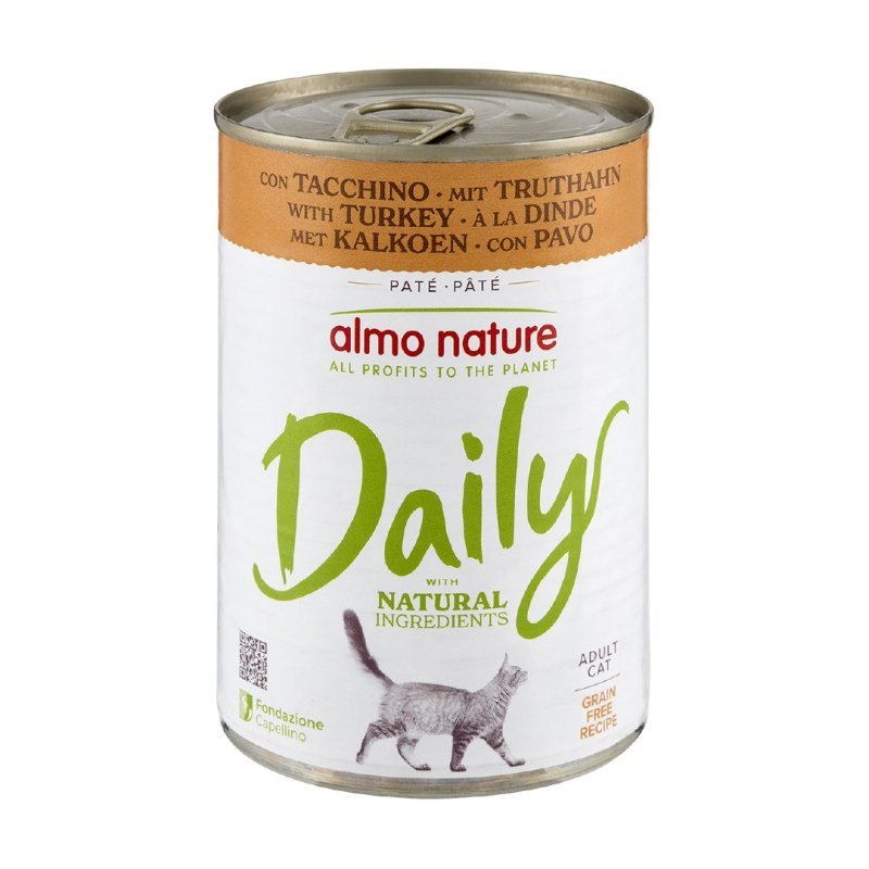 Almo Nature Daily Menu con Tacchino 400g umido gatto