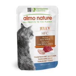 Almo Nature HFC Jelly Tonno con Sogliola 55g busta gatto