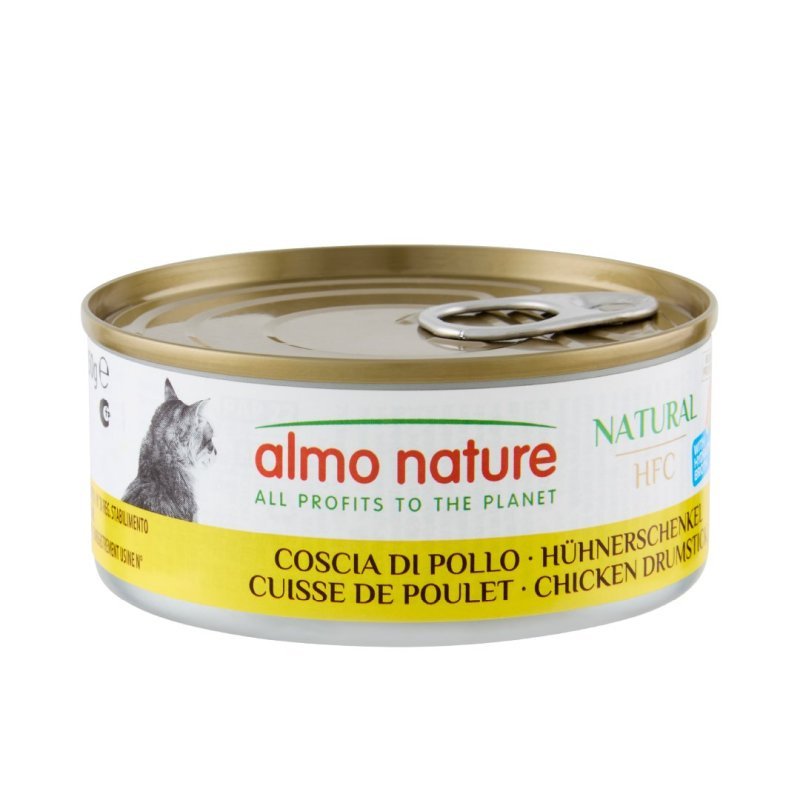 Almo Nature HFC Natural Coscia di Pollo 150g umido gatto