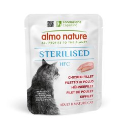 Almo Nature HFC Sterilised Filetto di Pollo 50g umido gatto