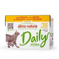 Almo Nature Daily Pollo Mousse 90g umido gatto
