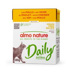 Almo Nature Daily Pollo Mousse 380g umido gatto