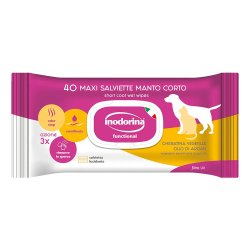 Inodorina Salviette detergenti Manto Corto Gelsomino 40pz