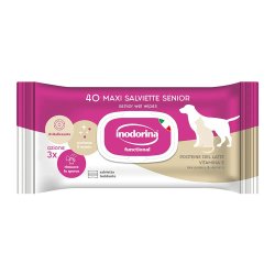 Inodorina Salviette detergenti Senior alle Proteine del Latte 40pz