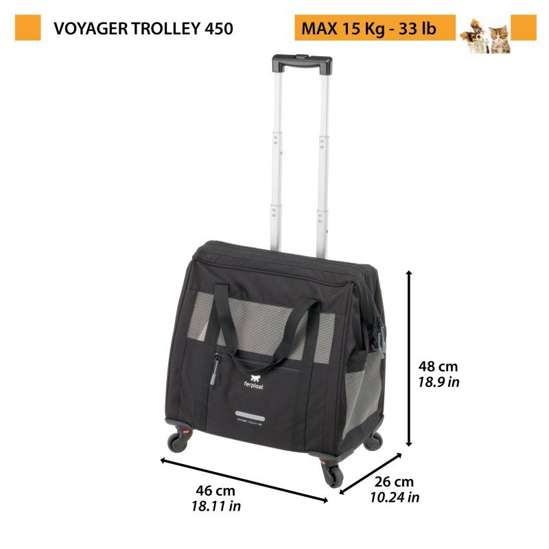 Ferplast Voyager Trolley | AquaZooMania Shop