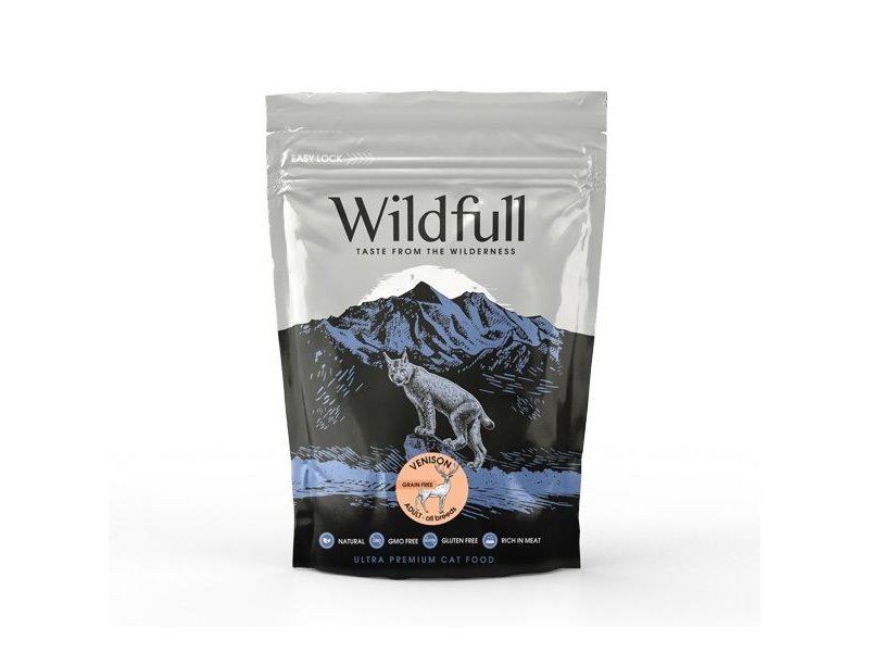 Wildfull Venison Adult crocchette gatto grain free 400g