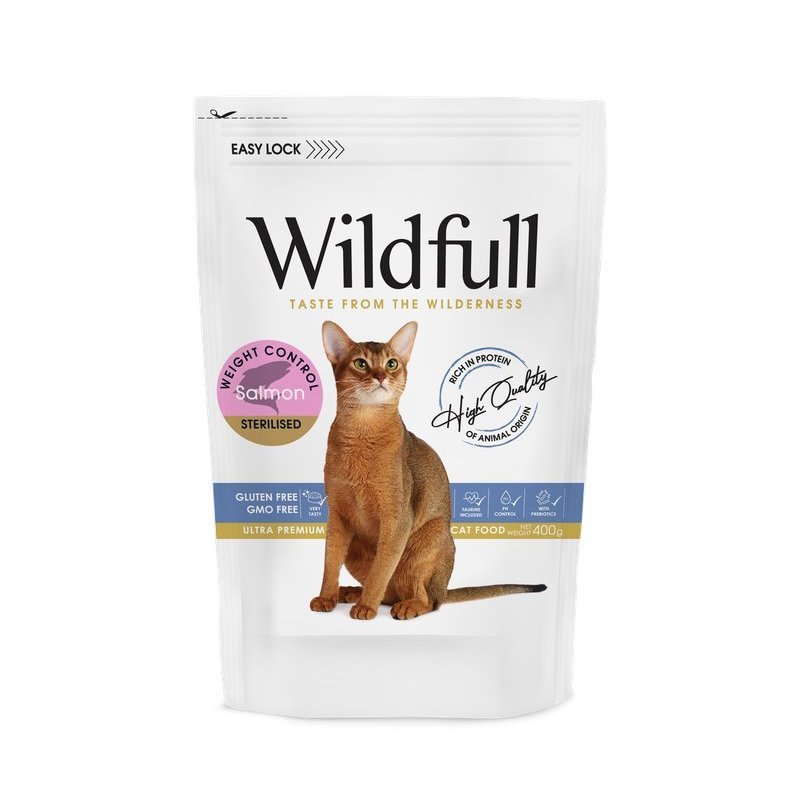 Wildfull Salmon Sterilised crocchette gatto grain free