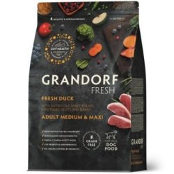 Grandorf Fresh Duck Adult Medium Maxi crocchette grain free cane