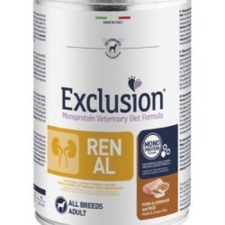 Exclusion Diet Renal Pork & Sorghum and Rice All Breeds 400g umido dietetico cane