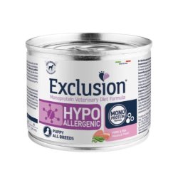 Exclusion Diet Hypoallergenic Puppy Pork and Pea All Breeds 200g umido dietetico cucciolo