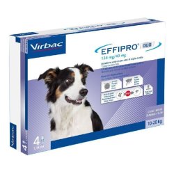 Effipro Duo cane 10-20 kg 4 pipette