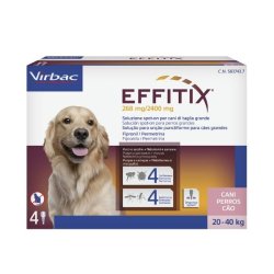 Effitix Spot-On cane 20-40 kg 4 pipette