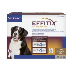 Effitix Spot-On cane 40-60 kg 4 pipette