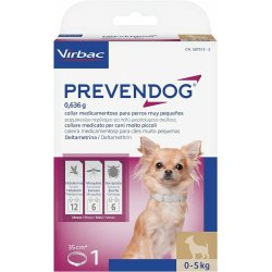 Prevendog 1 collare 35cm CANE sotto i 5 kg