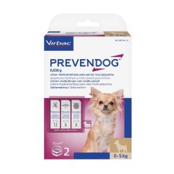 Prevendog 2 collari 35cm CANE sotto i 5 kg