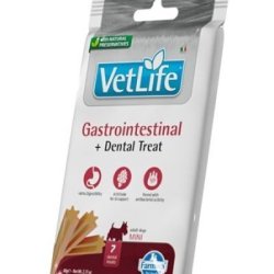 Vet Life Dental Treat Gastrointestinal Mini 60g snack veterinario cani
