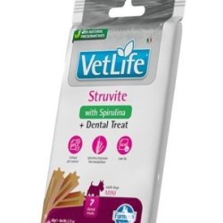 Vet Life Dental Treat Struvite Mini 60g snack veterinario cani