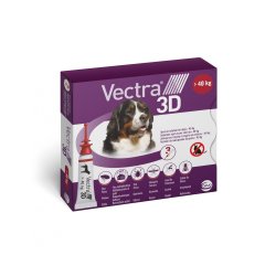 Vectra 3D cane oltre i 40kg spot on 3 fiale