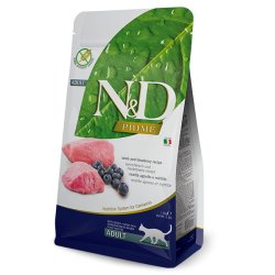 N&D Adult Cat Agnello e Mirtillo 5kg Grain Free crocchette gatto
