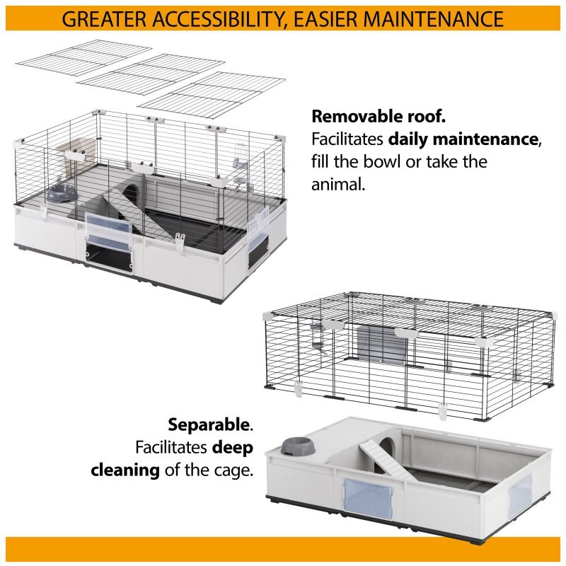 Ferplast Modular 1 gabbia per porcellini d'india e conigli