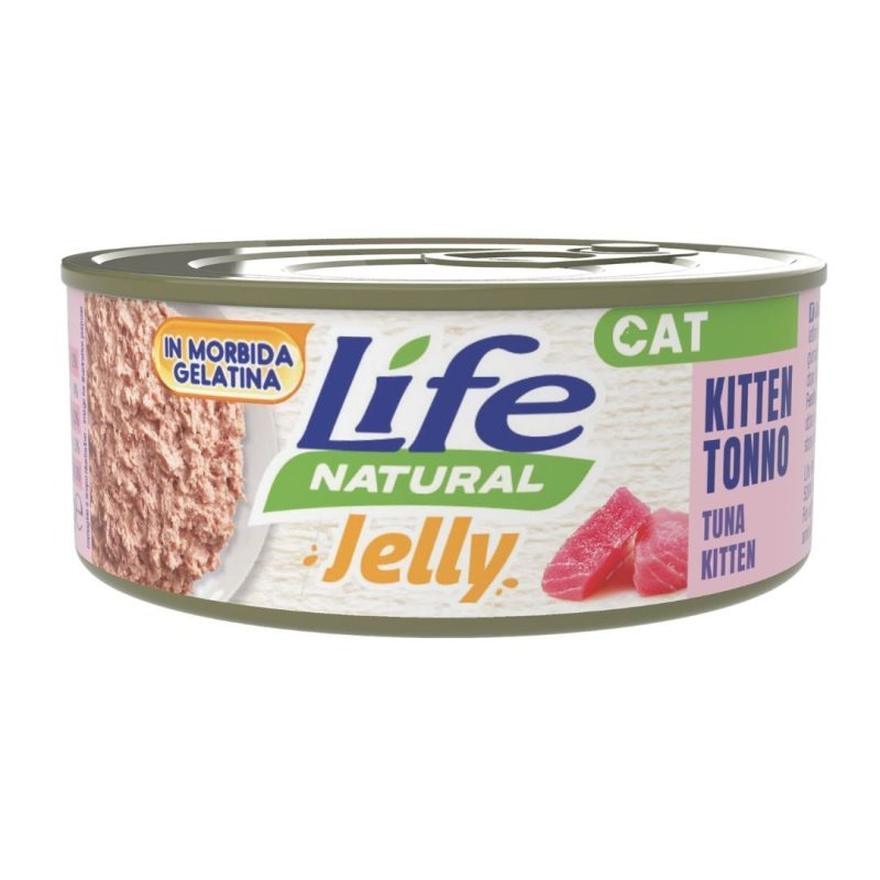Life Cat Jelly Kitten Tonno 70g umido gatto