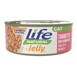 Life Cat Jelly Tonnetto e Gamberetti 70g umido gatto
