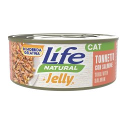 Life Cat Jelly Tonnetto e Salmone 70g umido gatto