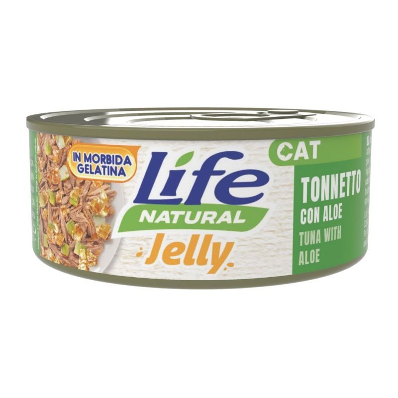 Life Cat Jelly Tonnetto e Aloe 70g umido gatto