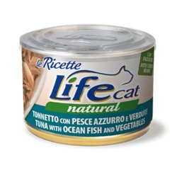 Life Cat Tonnetto con Pesce Azzurro 150g umido gatto