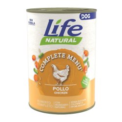Life Dog Complete Menu Pollo 400g umido cane