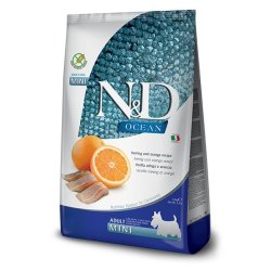 N&D Adult Mini Aringa e Arancia crocchette cane