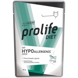 Prolife diet cat Hypoallergenic Anatra dieta umido gatto